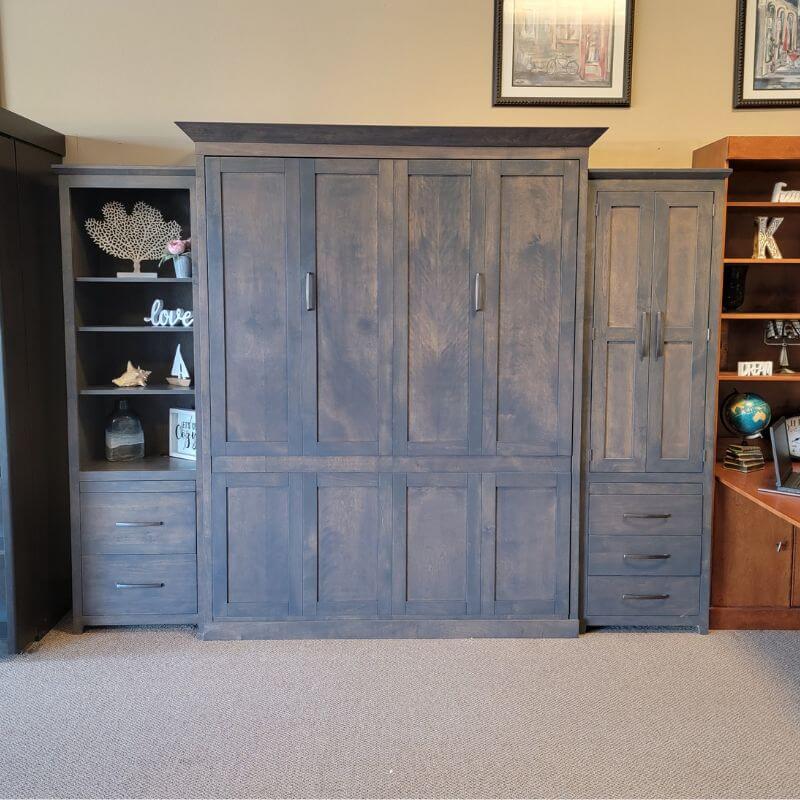 Wallbeds n more Bradford Murphy Bed by ODC in Grey Color