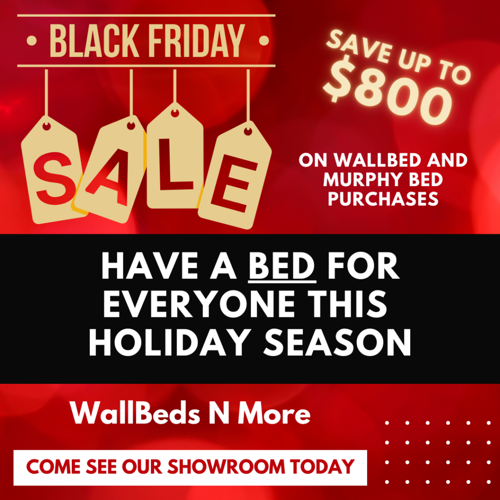 Houston Wallbeds 2023 Black Friday Specials